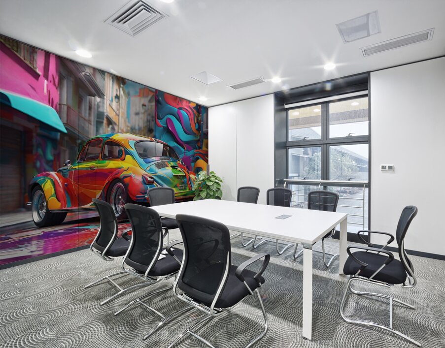 Retro Ride 9 Wall Printing