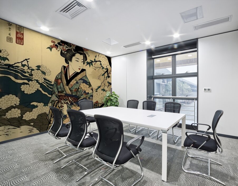 Blossom Serenity Wall Printing