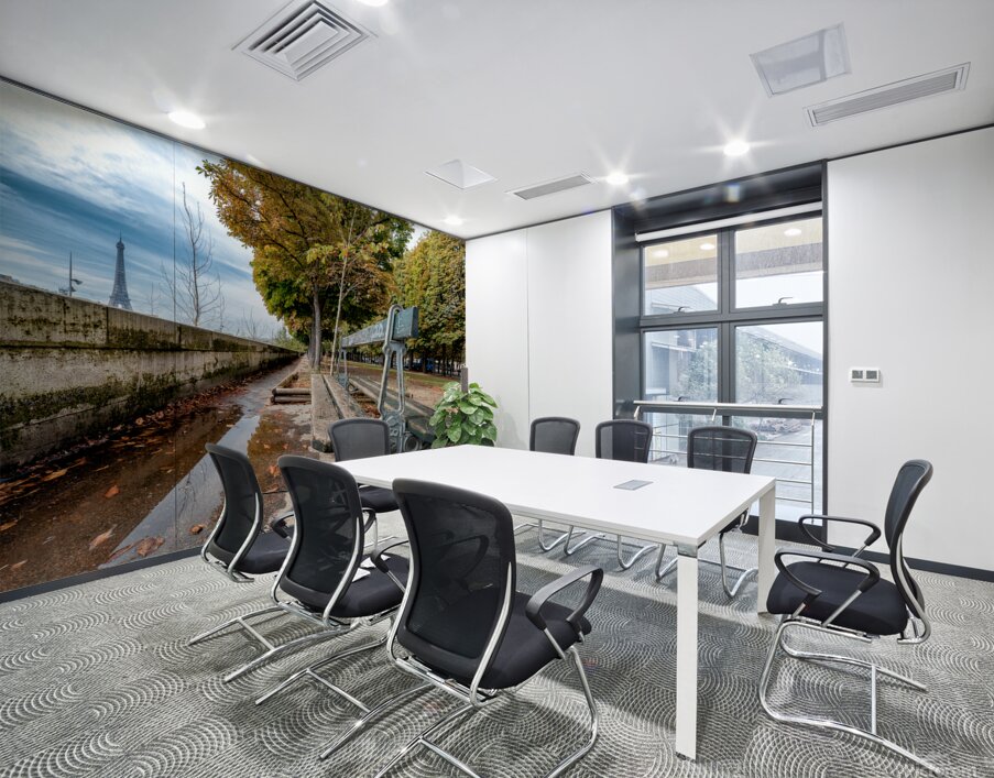 Bench with a view Wall Printing