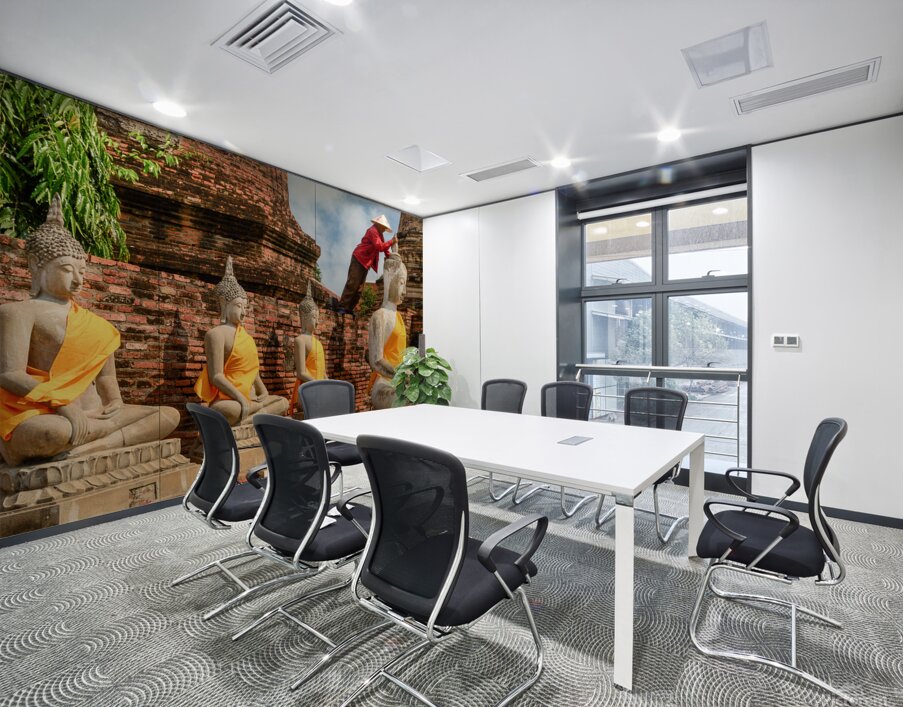 Cleaning Time Wall Printing