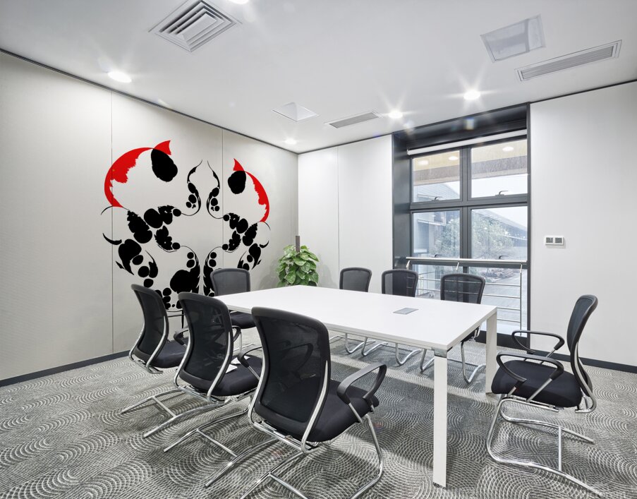 abstrait 4 Wall Printing