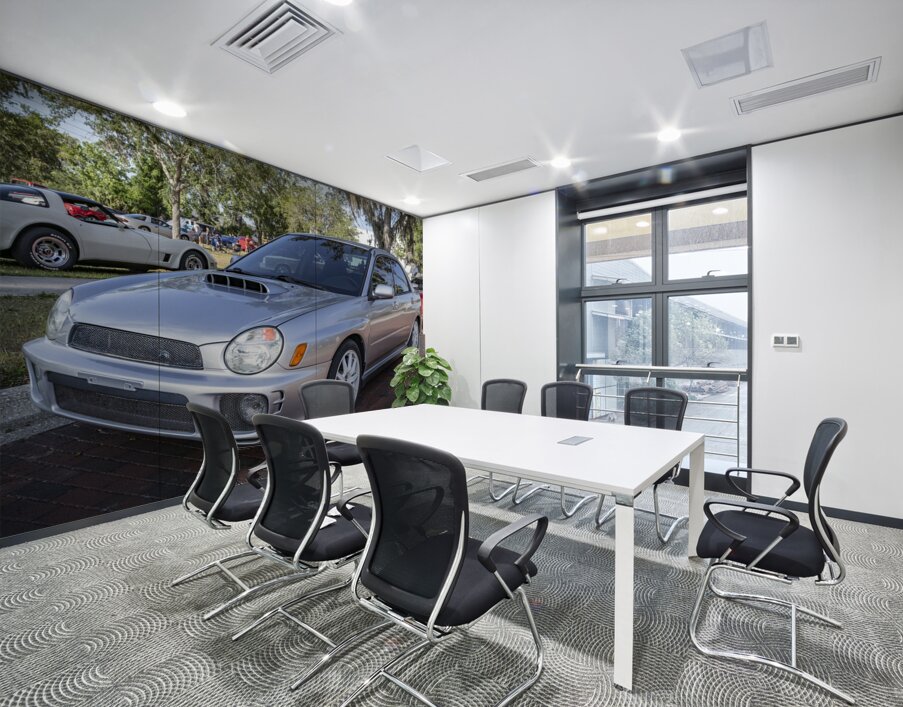 2002 Subaru Impreza WRX Sti X 5 Wall Printing