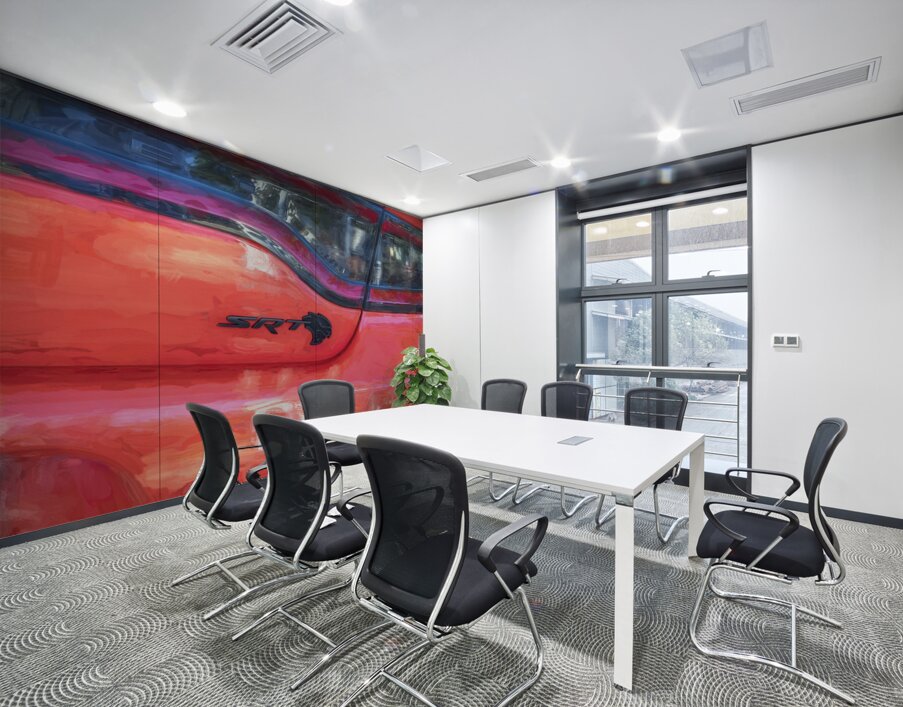 2023 Dodge Challenger SRT Hellcat Redeye X 9 Wall Printing