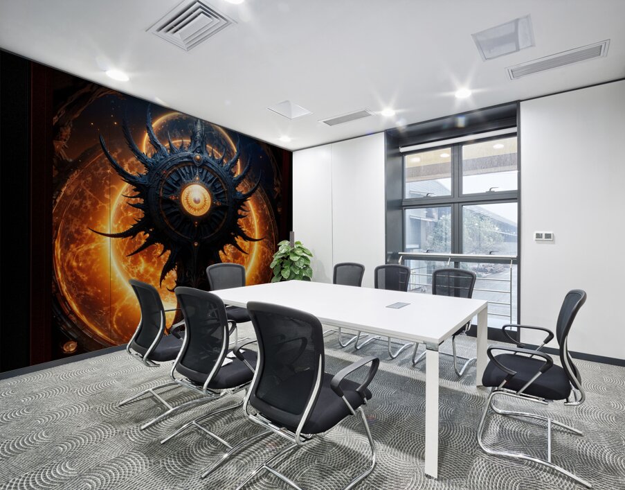 The Talons of Time Stunning Steampunk Fantasy Astonishing AI Concept Art by Xzendor7 Wall Printing