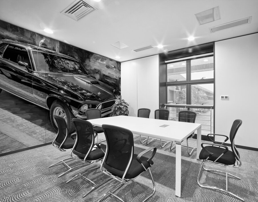 1969 Ford Mustang Fastback Mach 1 X 4 Wall Printing