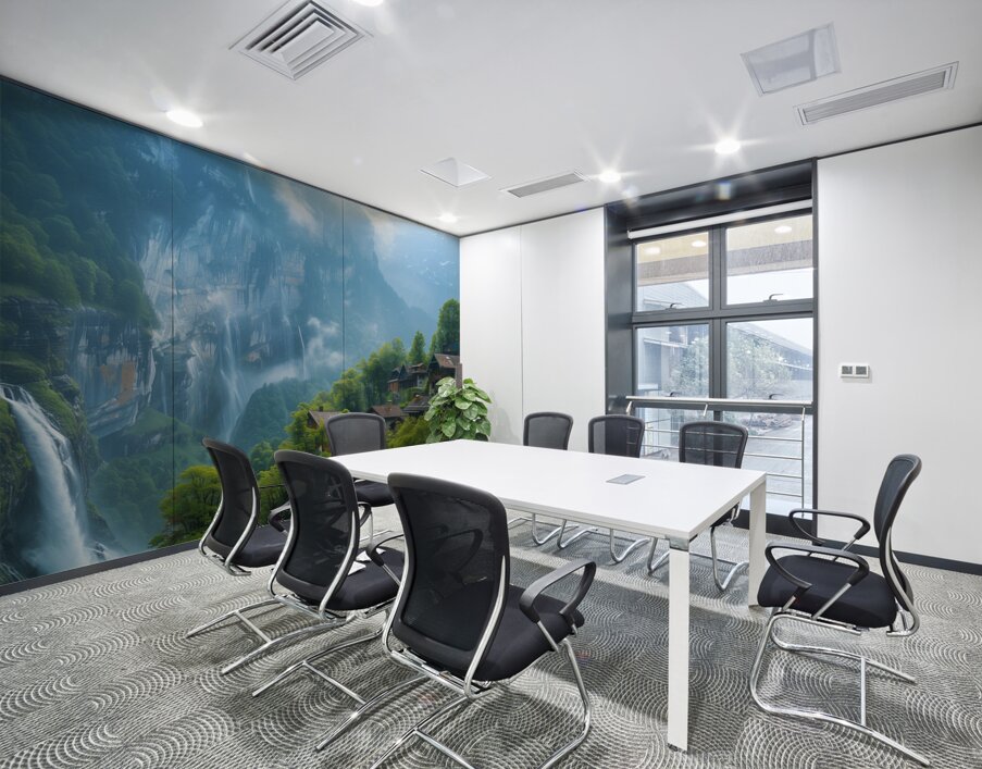 A remote village of Foroglio Switzerland breath f Wall Printing