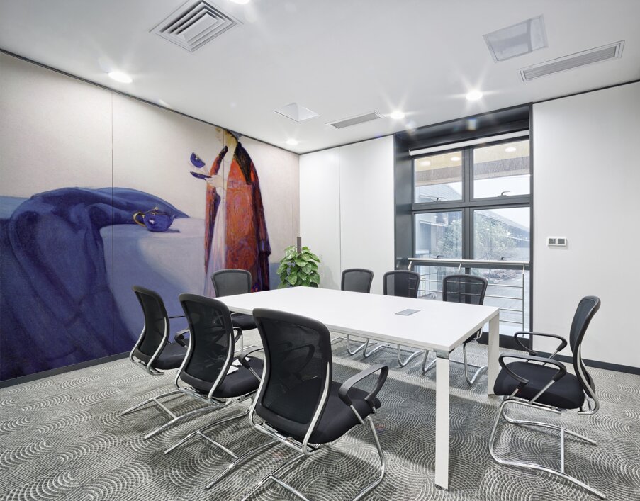 A Cup of Tea by Myron Barlow Wall Printing