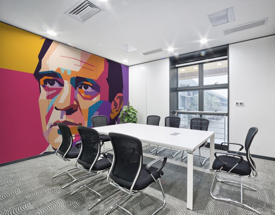 Johnny Cash wpap art Wall Printing