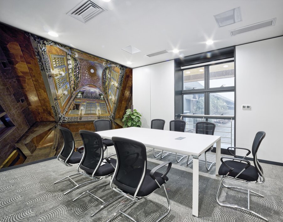 Barcelona. Catalonia. Spain. Palau Guell by Gaudi Wall Printing