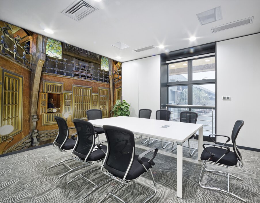 Barcelona. Catalonia. Spain. Palau Guell by Gaudi Wall Printing