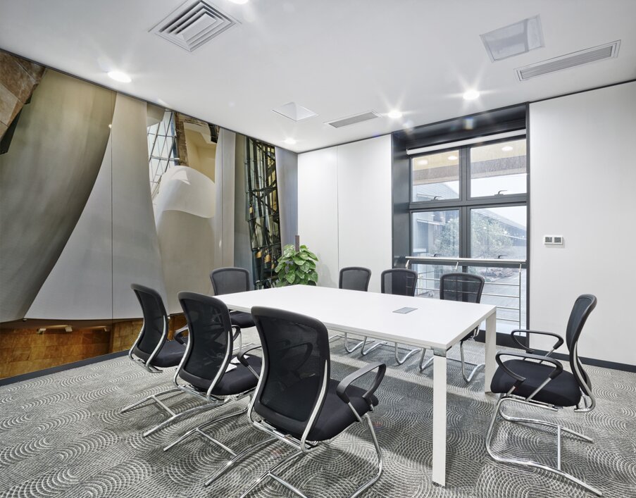 Bilbao Biscay Spain. The interiors of the Guggenheim Museum Wall Printing