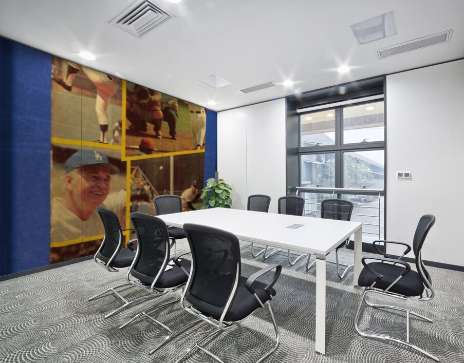 1974 LA Dodgers Baseball Viewfinder Slide Style Art Wall Printing