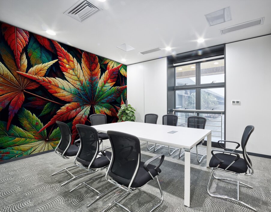 ai artist debra amerson plant artistry japanese m Wall Printing