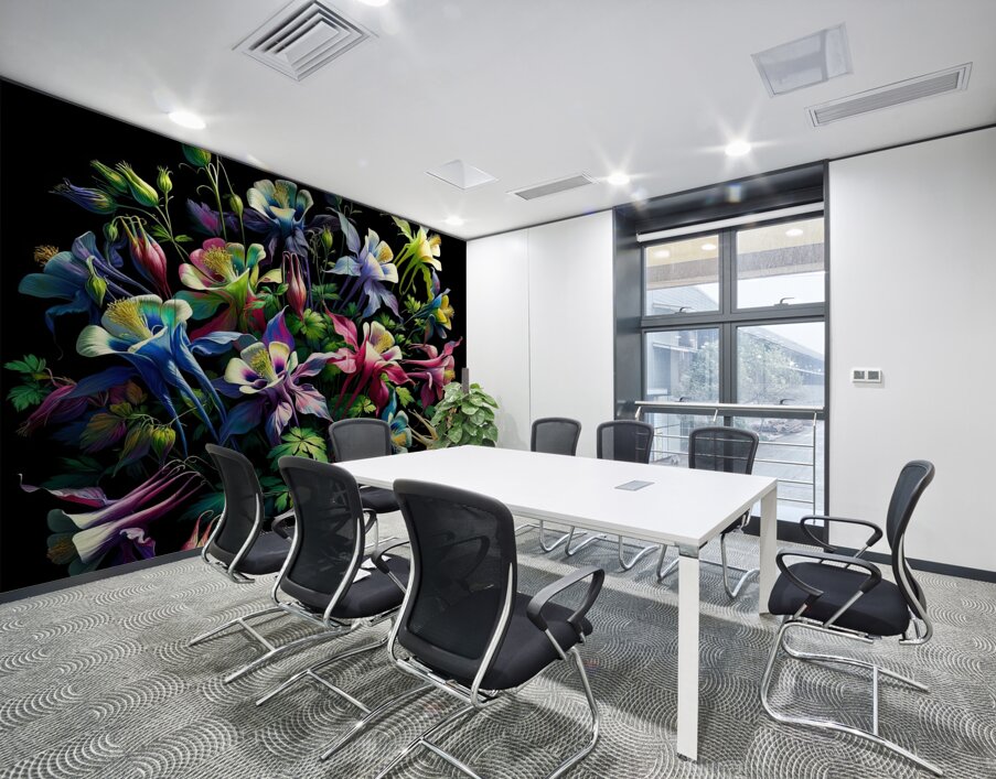 ai artist debra amerson plant artistry culombine Wall Printing