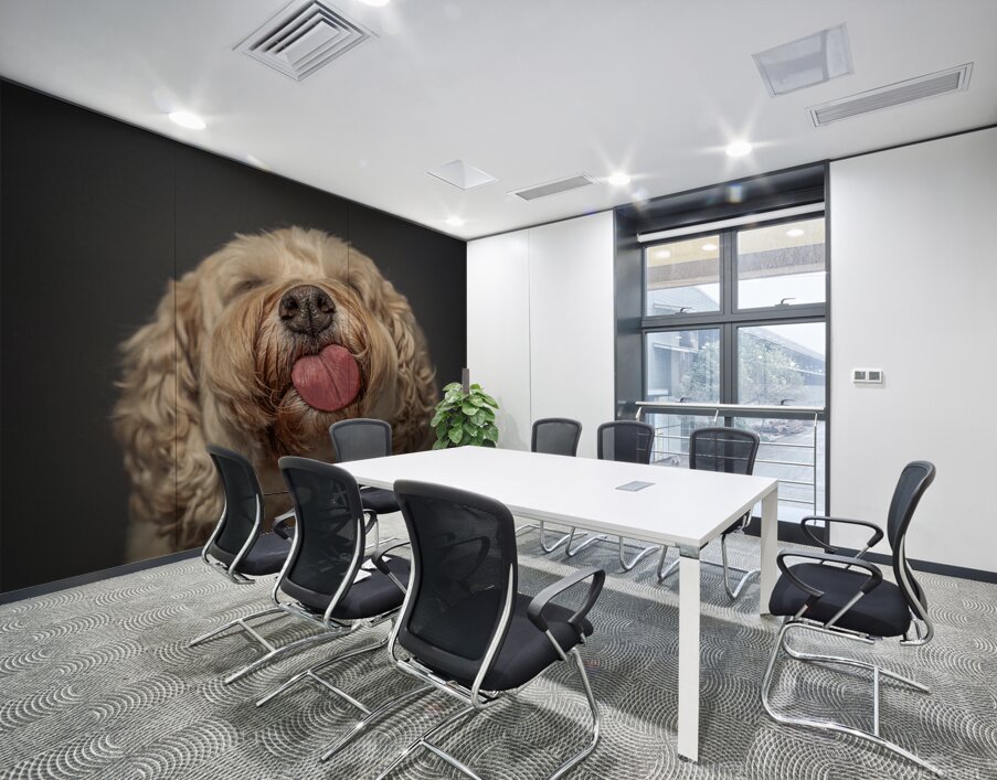 Doodle Kisses Wall Printing