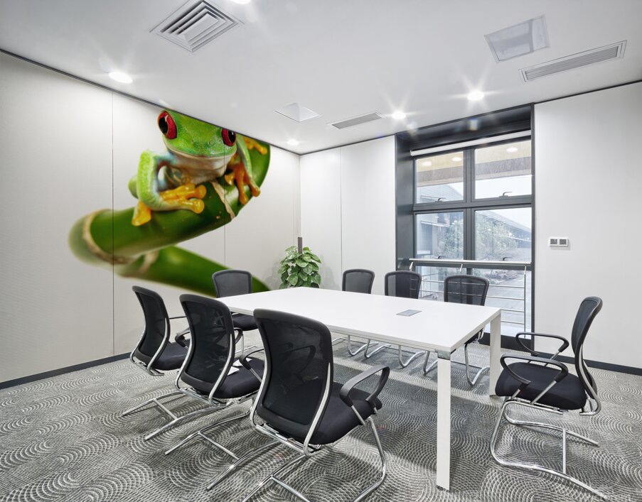 Lucky Frog Wall Printing