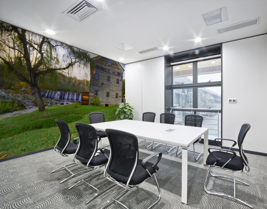 Brightwell Gristmill in Autumn Wall Printing