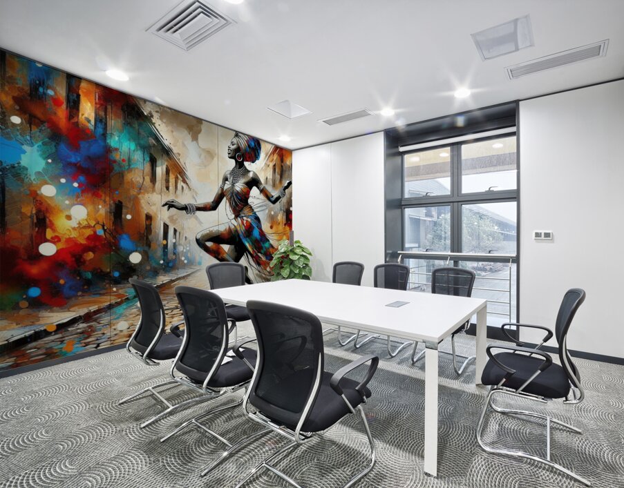 Joyful Steps Wall Printing