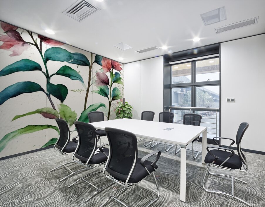 Summer collect pink roses Wall Printing