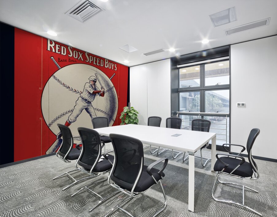 1913 Red Sox Speed Boys Art Wall Printing