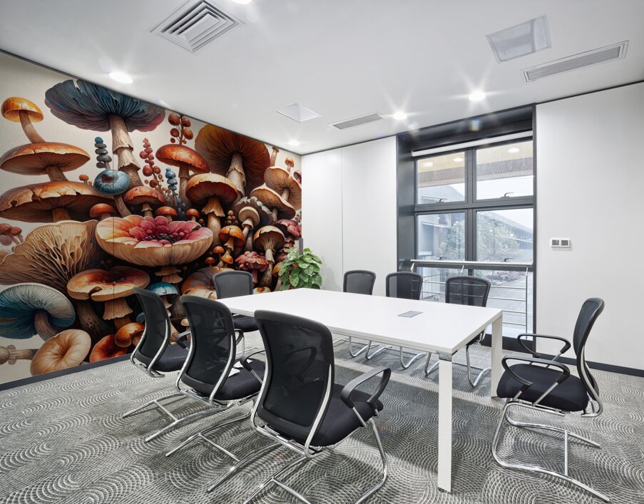 ai artist debra amerson plant artistry mixed mush Wall Printing