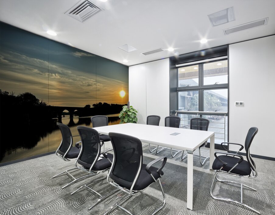 Morning Crossing Wall Printing