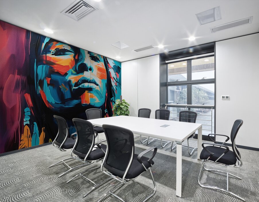 American Indian Chief  Handsome Attractive Port e Wall Printing