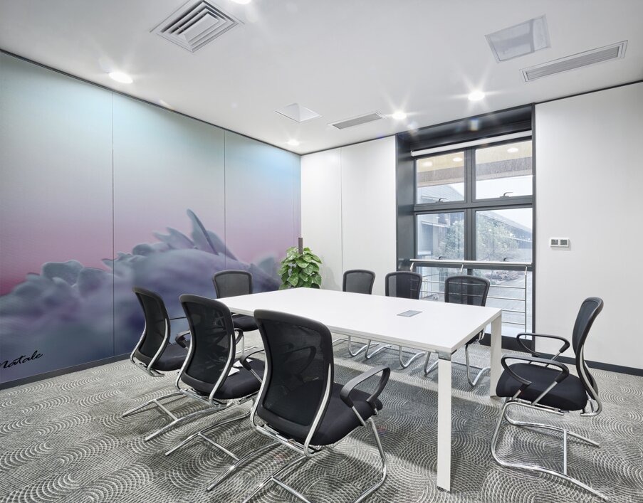 Impressions of a Pink Peony Flower Pastel Wall Printing