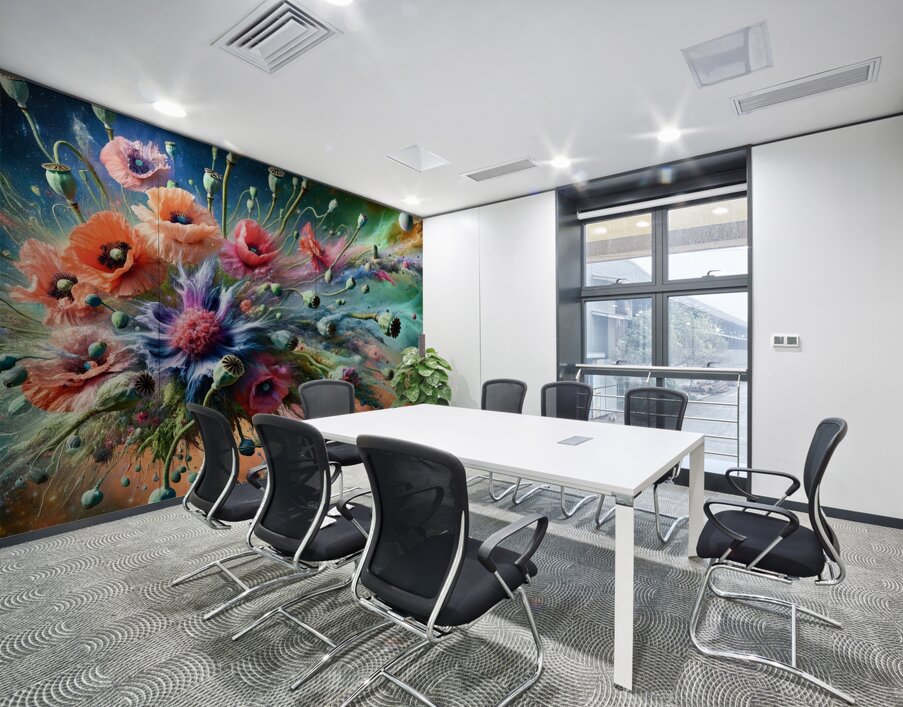 ai artist debra amerson plant artistrybreezy popp Wall Printing