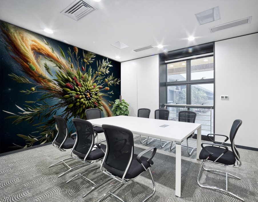 ai artist debra amerson plant artistryolive satur Wall Printing