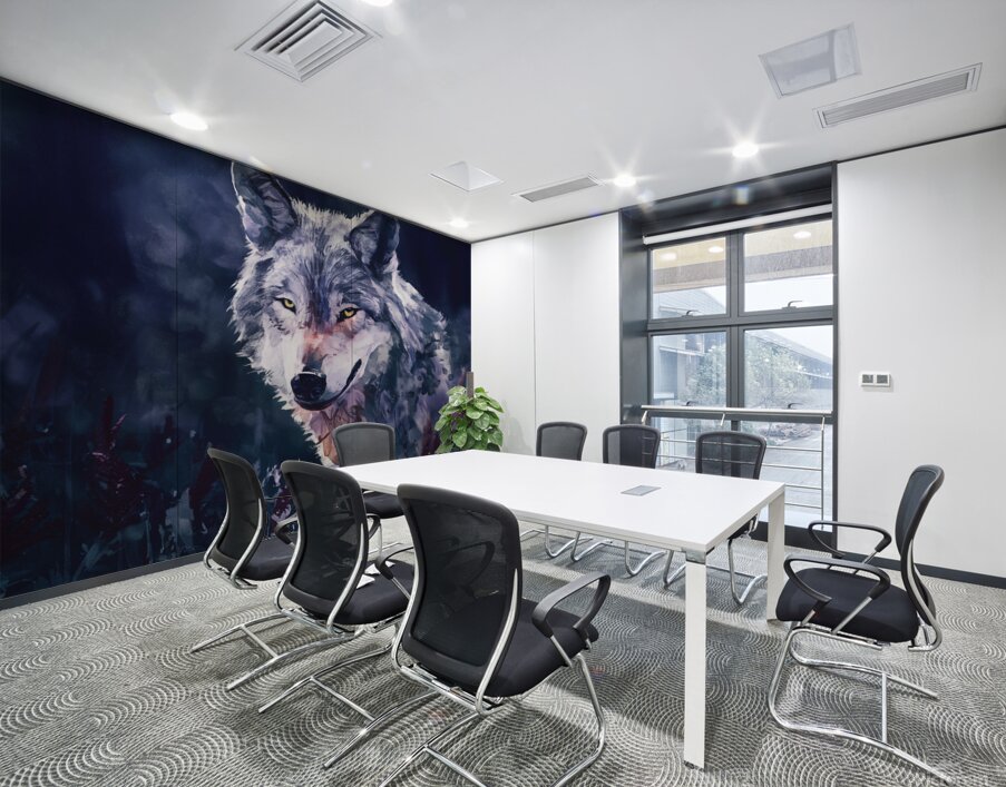 watercolor wildlife photo Wall Printing