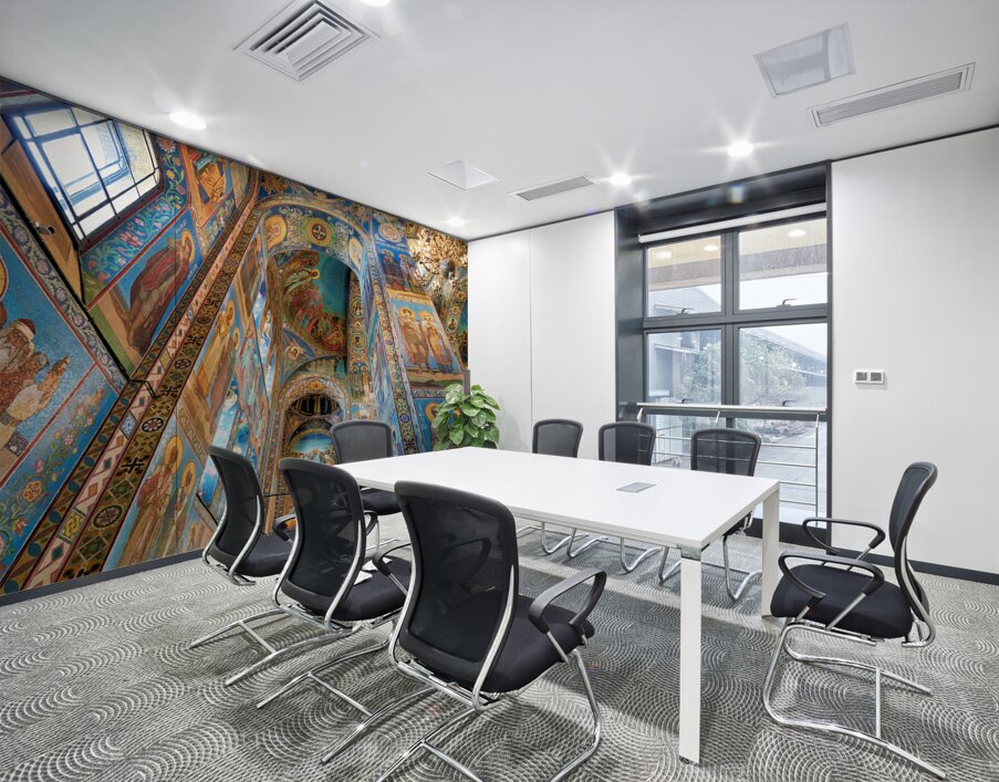 St. Petersburg Russia. Church of the savior on the spilled blood Wall Printing