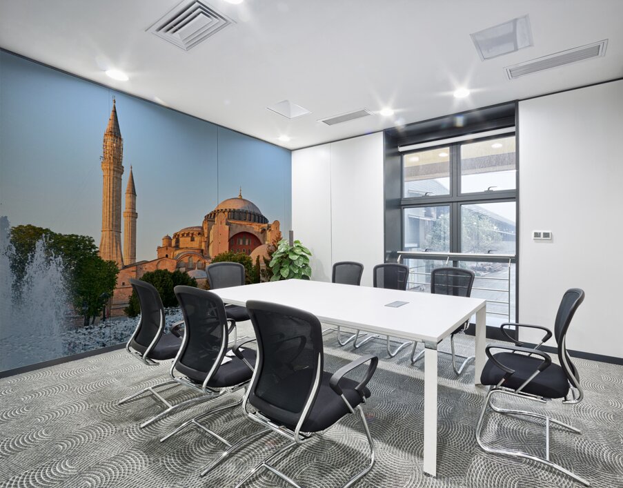 Istanbul Turkey. Hagia Sophia Grand Mosque Wall Printing