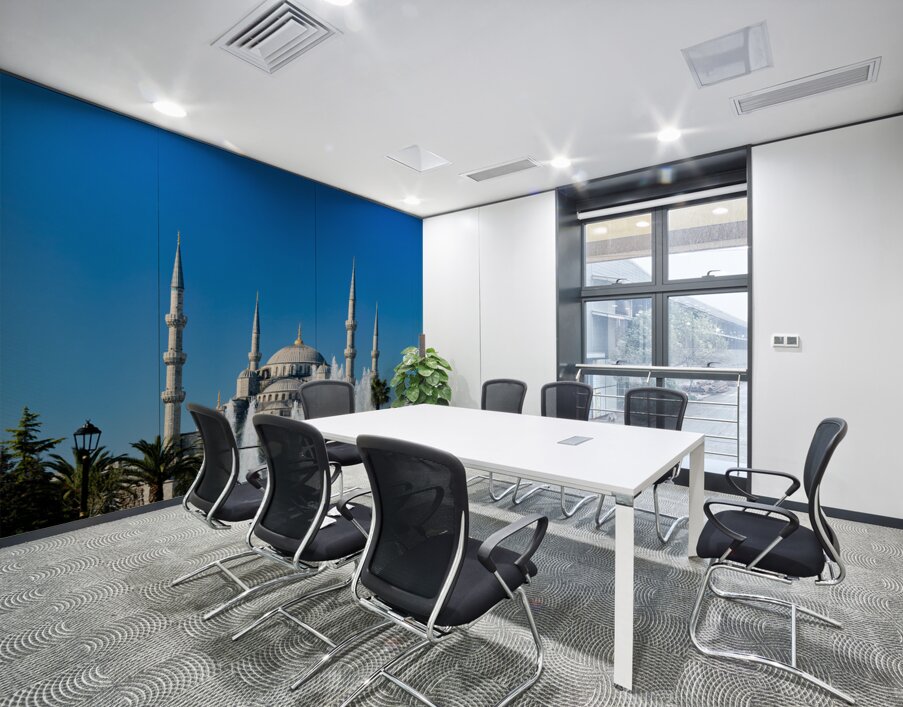 Istanbul Turkey. The Blue Mosque Wall Printing