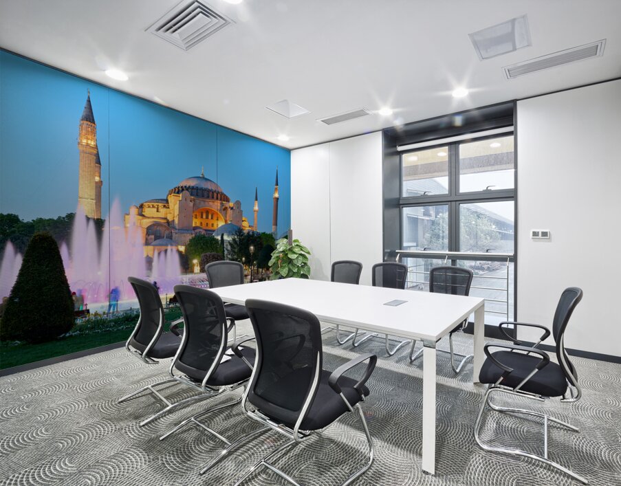 Istanbul Turkey. Hagia Sophia Grand Mosque Wall Printing