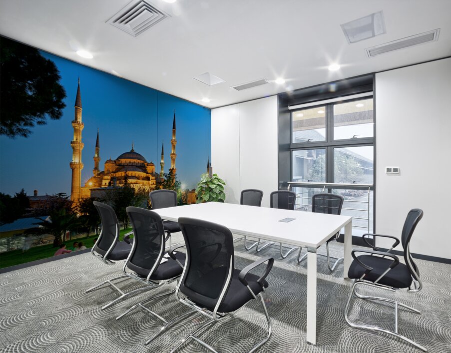 Istanbul Turkey. The Blue Mosque Wall Printing