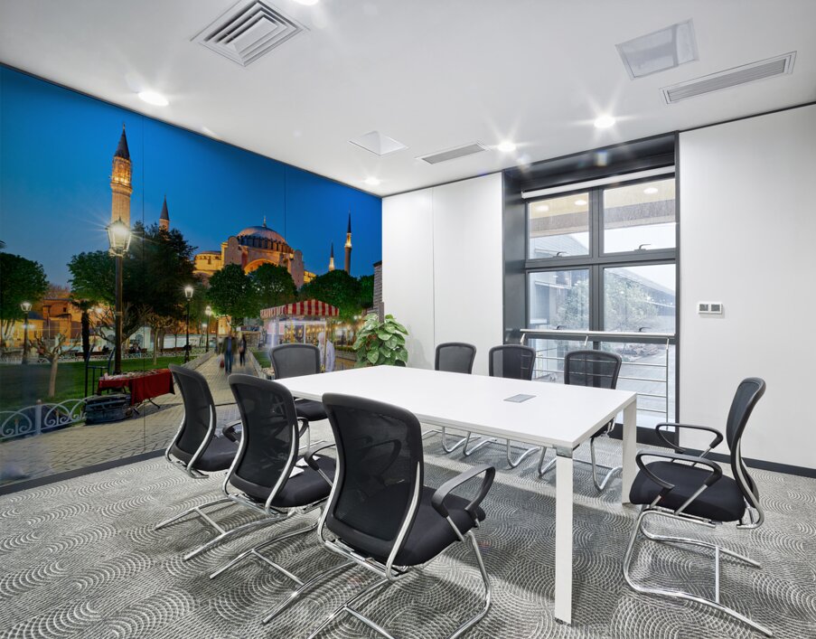 Istanbul Turkey. Hagia Sophia Grand Mosque Wall Printing