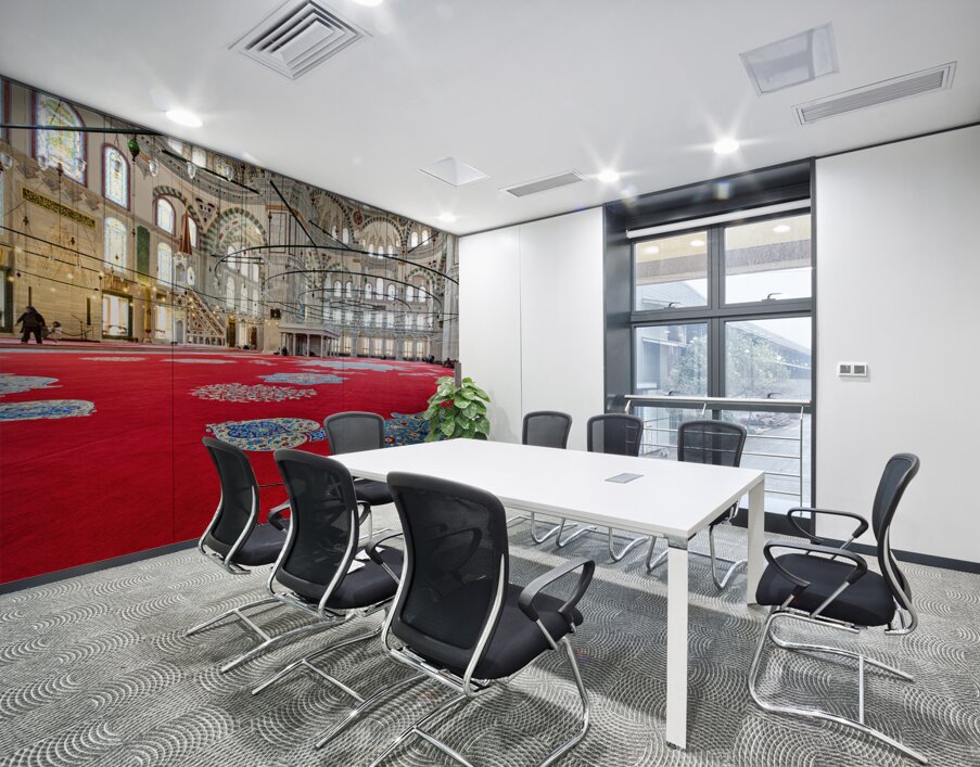 Istanbul Turkey. The Fatih Mosque Wall Printing