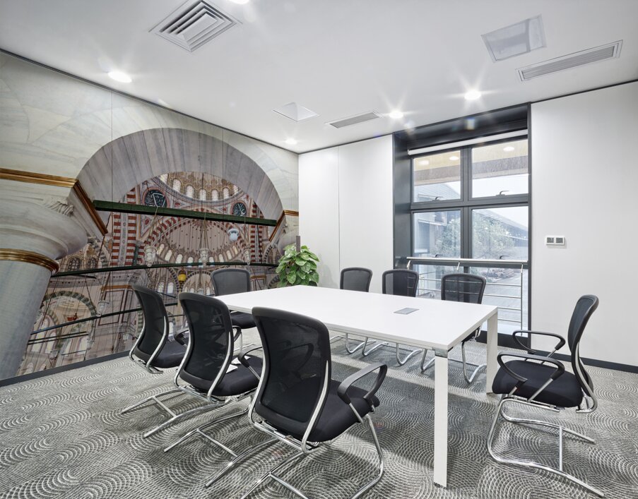 Istanbul Turkey. The Fatih Mosque Wall Printing