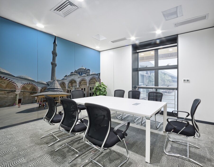 Istanbul Turkey. The Fatih Mosque Wall Printing