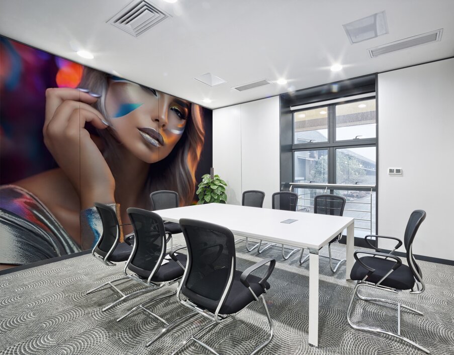 The World of Face Art 75 Wall Printing