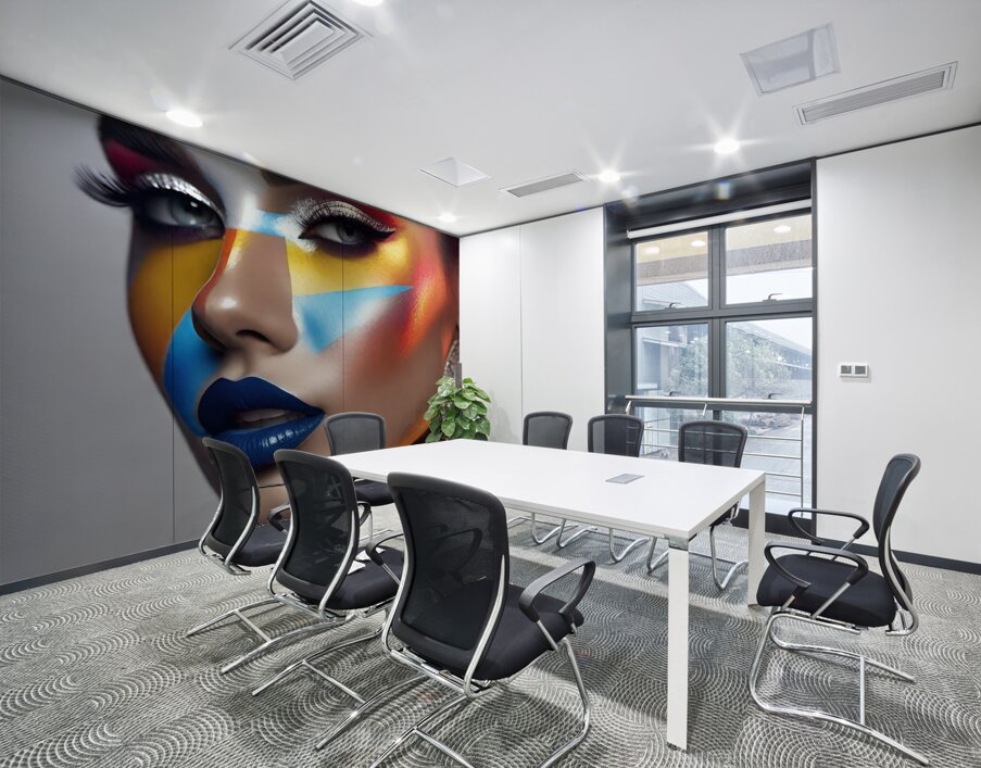 The World of Face Art 56 Wall Printing