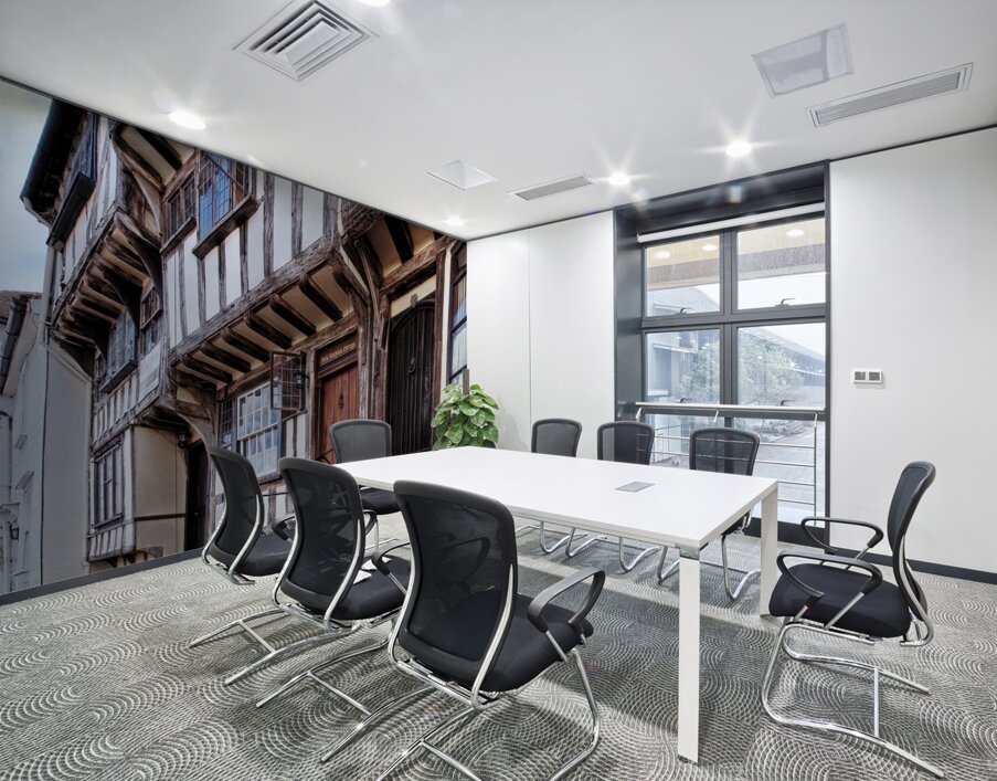 Medieval British Architecture - Dick Turpins Cottage Thaxted Wall Printing