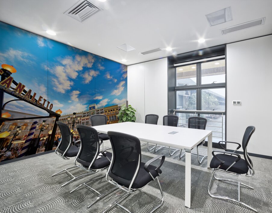 Little Venice at Venetian Hotel Mall. Las Vegas Nevada USA Wall Printing