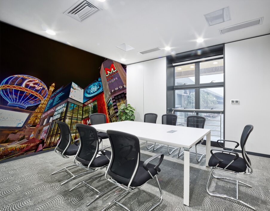 The Strip by night. Las Vegas Nevada USA Wall Printing