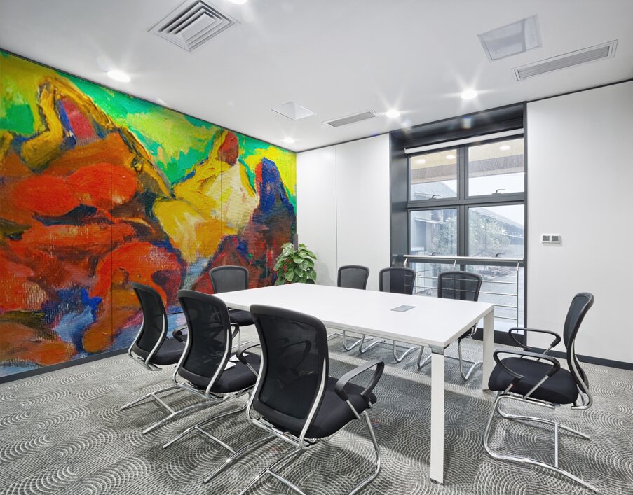 Country farmers. Wall Printing