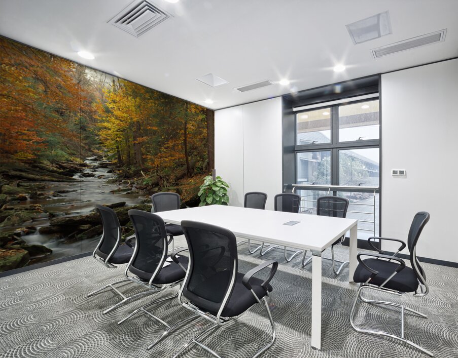 Fall Trees Kitchen Creek Pennsylvania USA 64925 Wall Printing