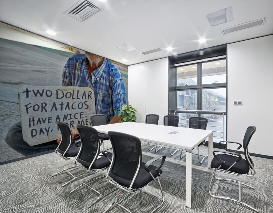 A homeless. Salt Lake City Utah USA Wall Printing