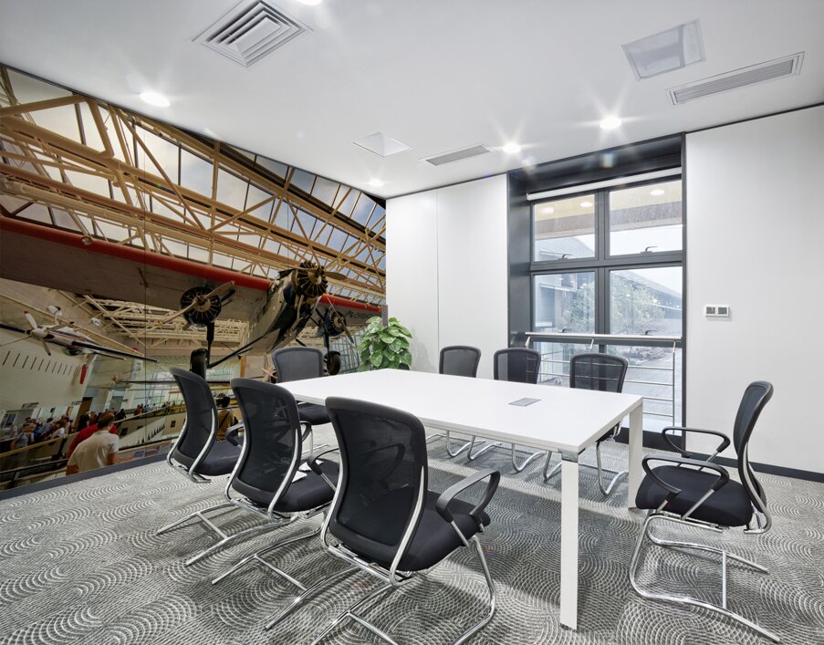 Inside the Smithsonian National Air and Space Museum. Washington D.C. Wall Printing