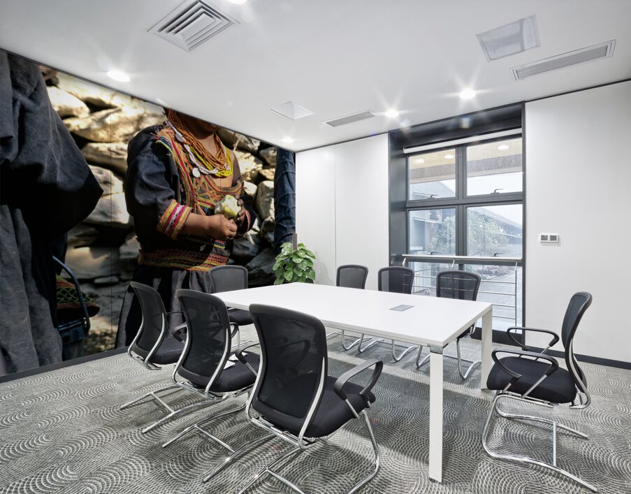 Pakistan. Life in a Kalash Village in Bumburet Valley Wall Printing